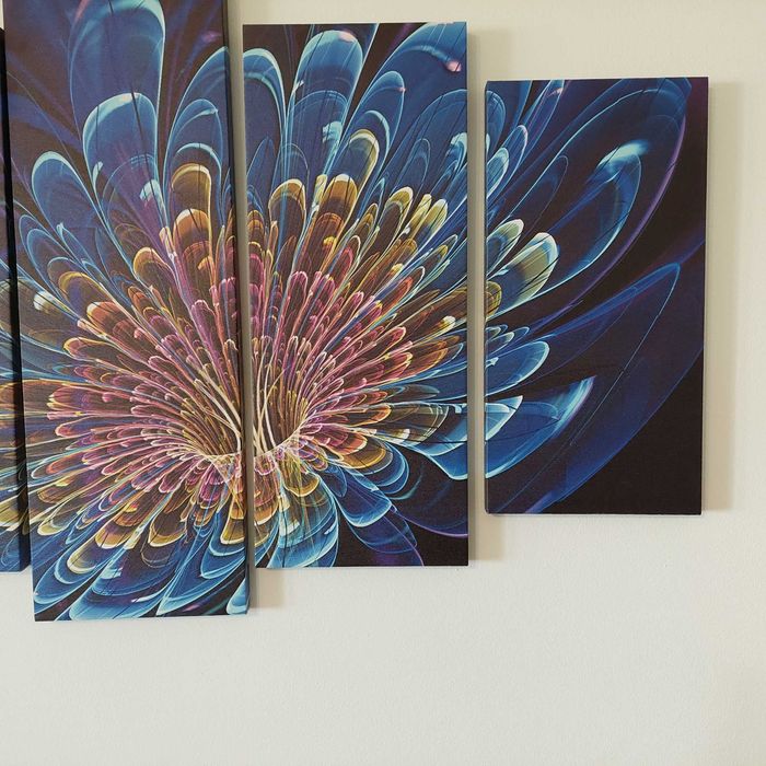 Tablou Canvas Pânză Decoratiune de Perete 5 bucati 106 X 60 cm