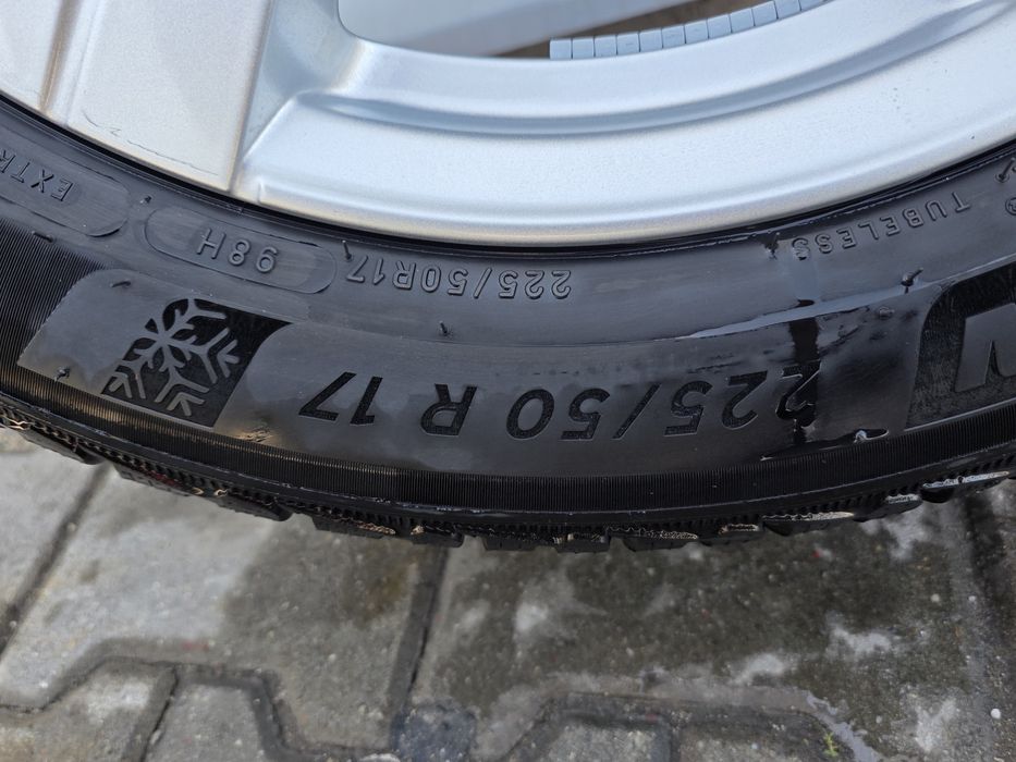 Roti/Jante Mercedes 225/50 R17,DOT1322,PROFIL 7.99MM