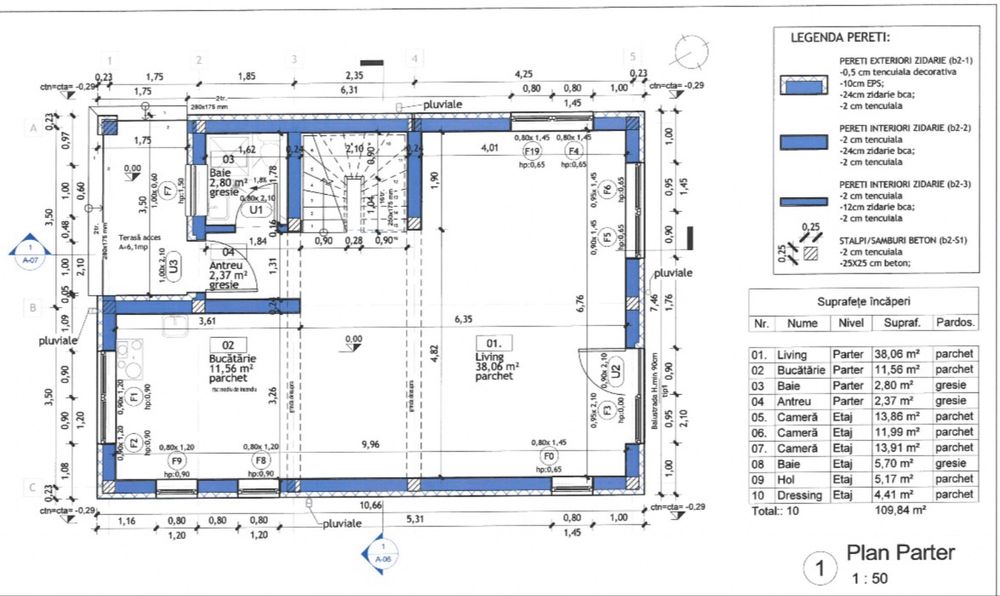Vand casa in Dezmir 110 mp - teren 500 mp