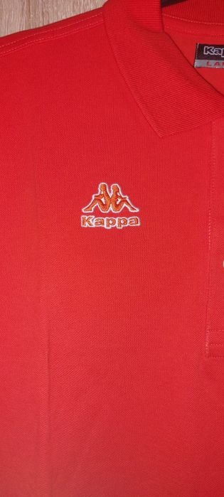 Tricouri Kappa Sport Alb - Roșu L XL 100 lei bucata
