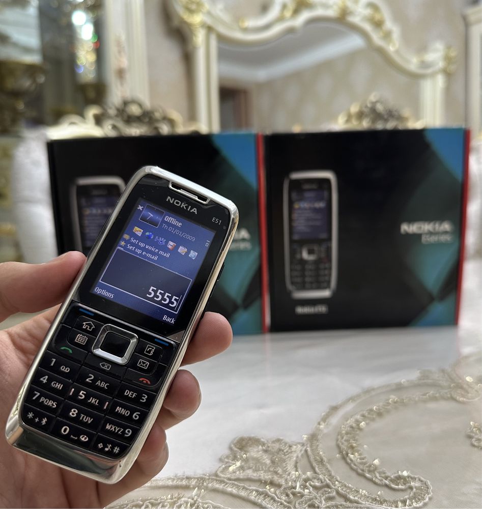 СКИДКА !!! Nokia E51 Оригинал новый пачка: 50 у.е. - Мобильные телефоны  Ташкент на Olx