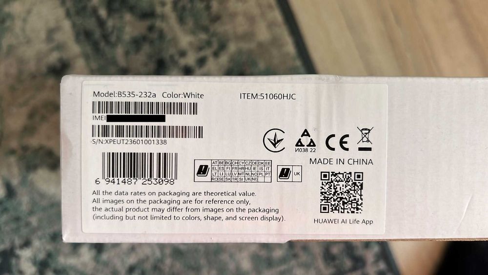 modem 4G+ router 4G+ Huawei B535-232a 4G+ CPE 3 sigilat