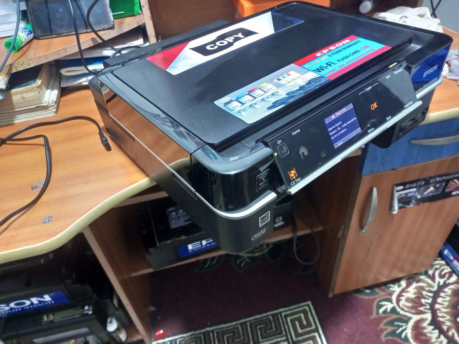 Epson RX 610 Kopya Skanerli 6 ta Rangli FOTO studya uchun printer