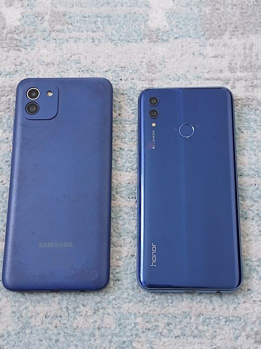 Самсунг 03 и Хонор 10 лайт