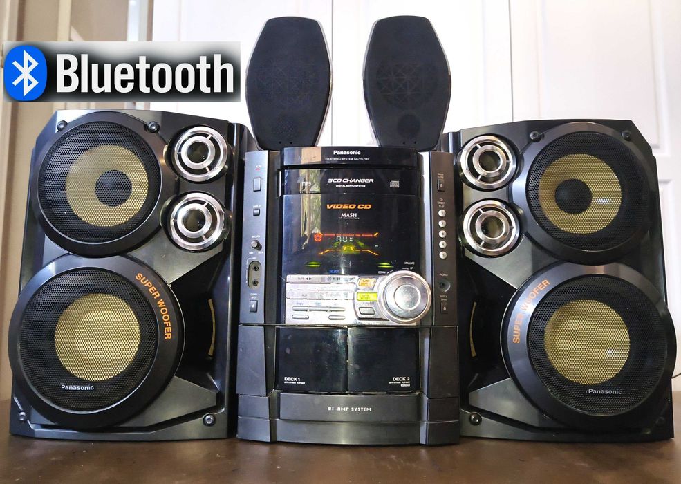 Колонки   Panasonic  Bluetooth Музыкальный центр,