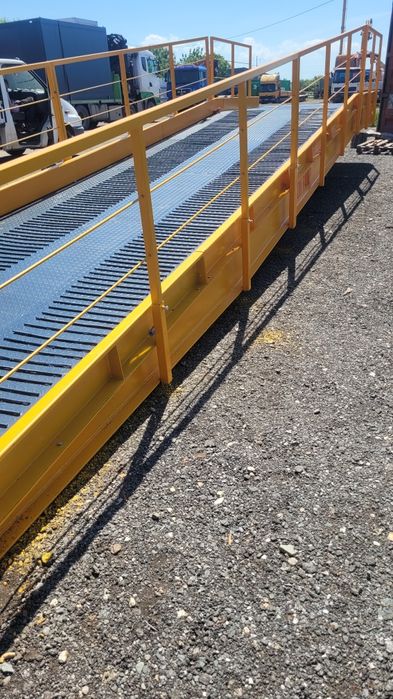 rampa mobila tir incarcare semiremorca camion descarcare containere