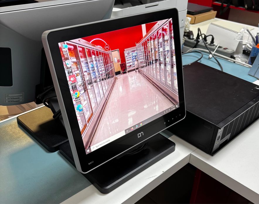 Sistem POS Profesional Diebold Nixdorf Beetle M-III 2 Monitoare