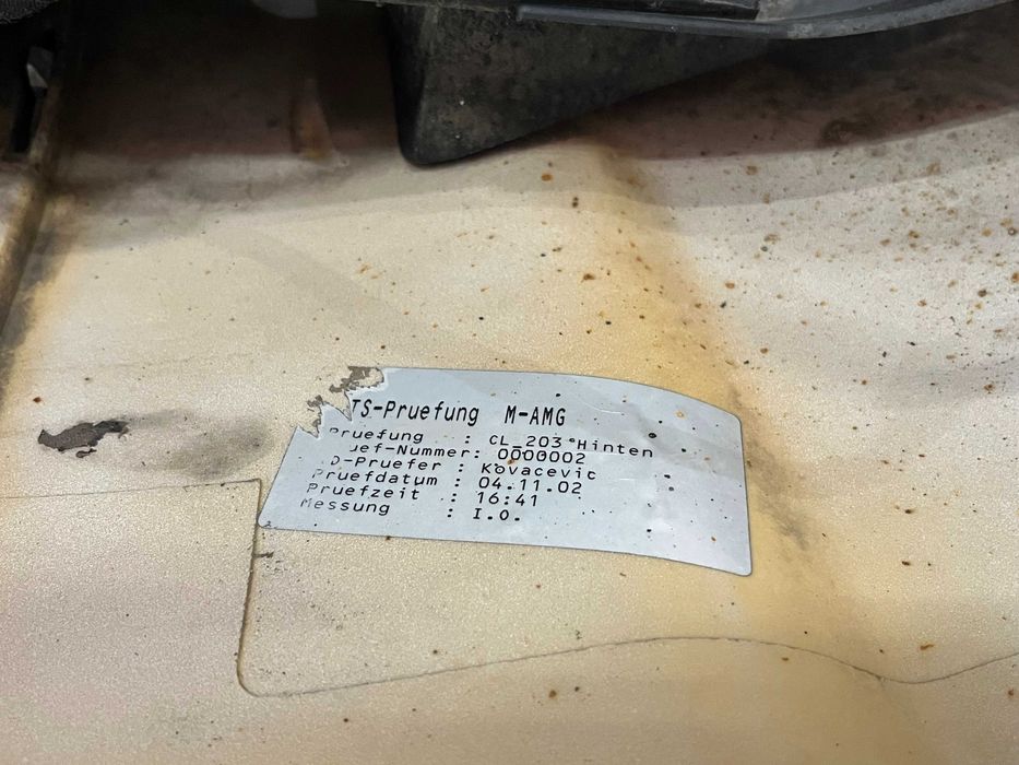 Задна броня AMG за Mercedes C-class W203 Coupe