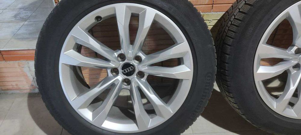 4 бр. Audi джанти със зимни гуми Continental
