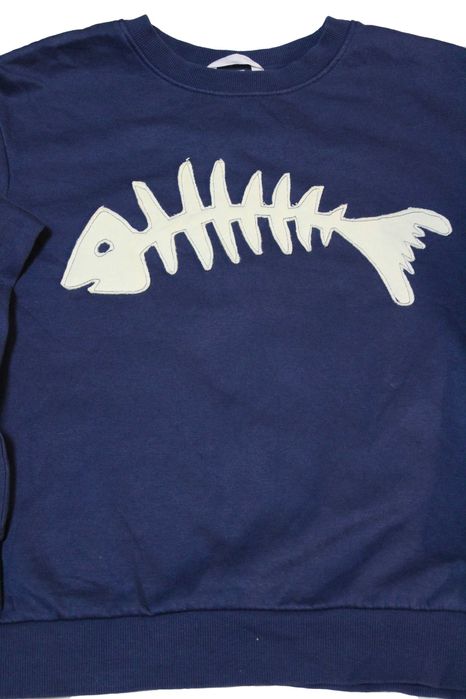 Блуза с апликация - Fish Bone