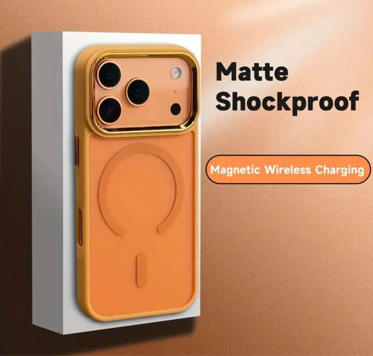 Iphone 17 17 AIR 17 PRO 17 PRO MAX 18 18 PRO 18 PRO MAX - Husa MagSafe Matte ShocProof