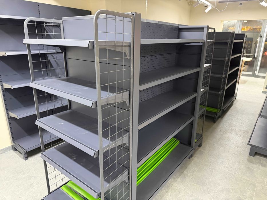 Металл стеллажлар | ТАЙЁРИ БОР | Савдо стеллажлари