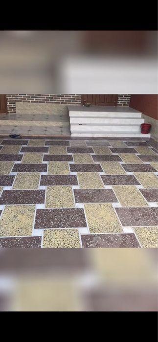 Мозайка! Мраморный шлифовальные полы!