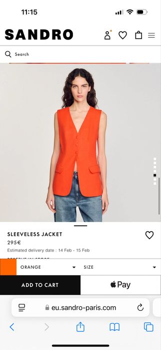 Рокля ELISE CHALMIN ,елек Sandro