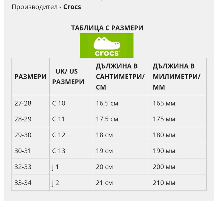 Детски сандали Crocs