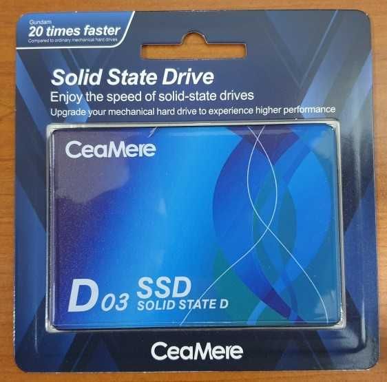 ССД SSD 120 Гб SATA для ноутбуков и ПК. Новые. Запечатанные