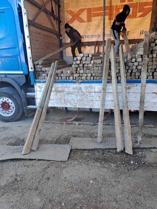 Șpalieri stîlpi de beton și Șpalieri metalici zincați