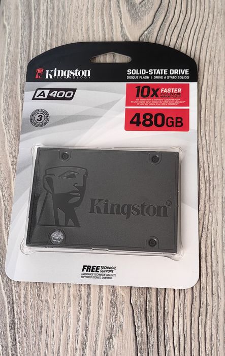 НОВЫЕ SSD Kingston A400 480GB (Запечатан) |