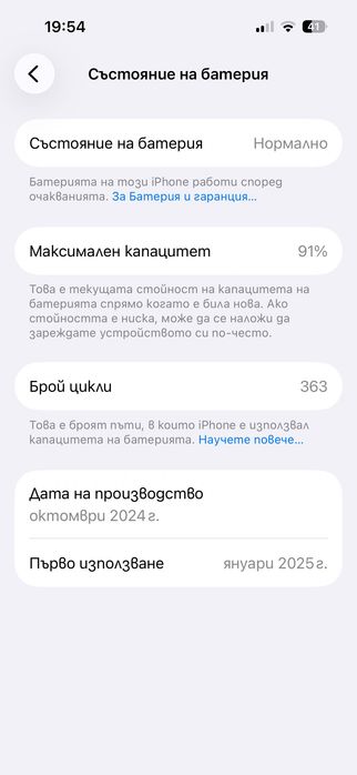 Продавам iPhone 15 128GB