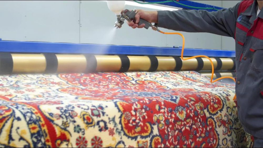 Chinobod gilam yuvish korxonasi. 12000 dan