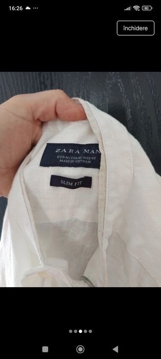 Camasa din In pentru bărbati S