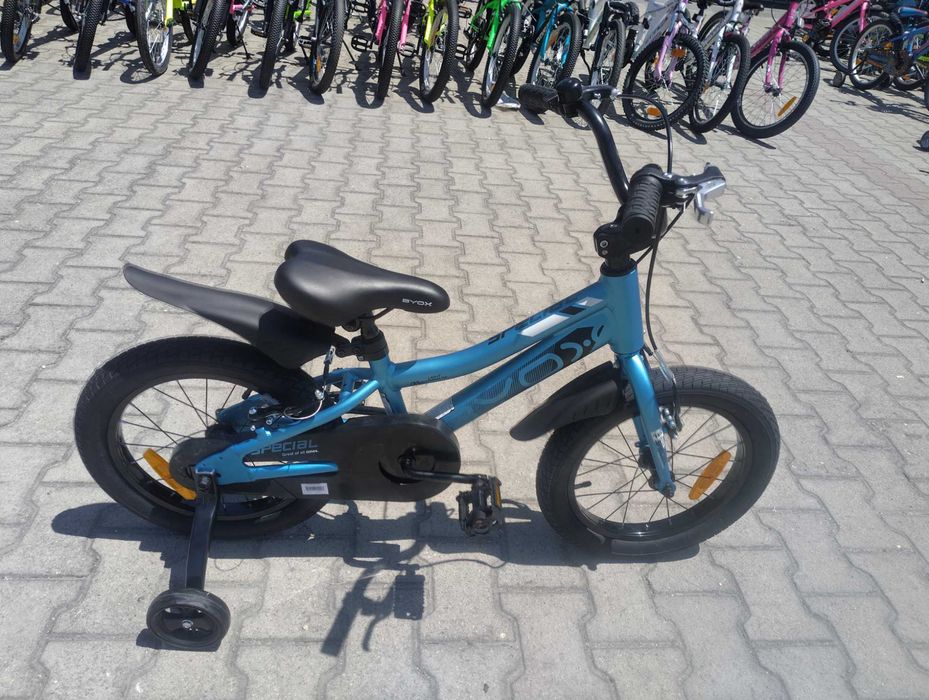 X Детски алуминиев велосипед 16" SPECIAL син