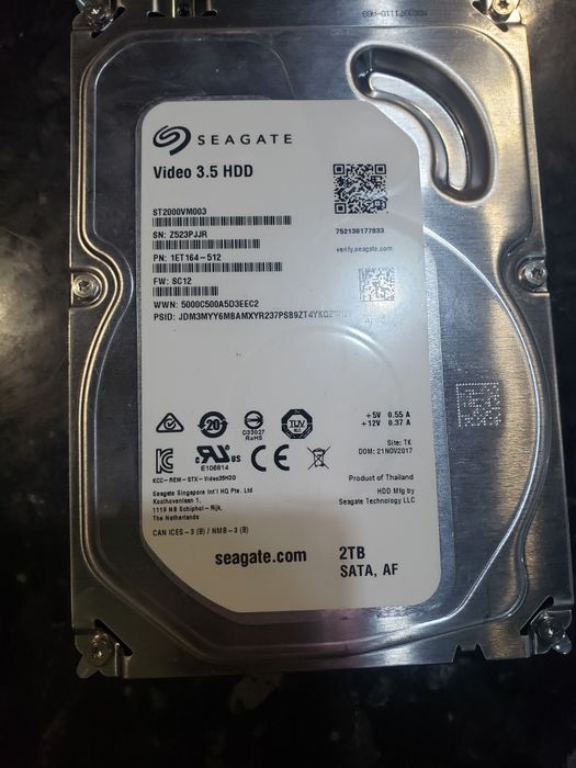 Жесткий диск Seagate 2тб