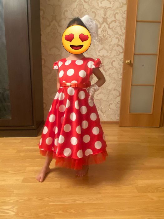 Платье в ретро стиле на 5-6л