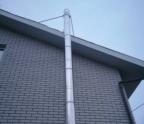 Вентиляция услуги дымоходов с качественным материалом профессионально