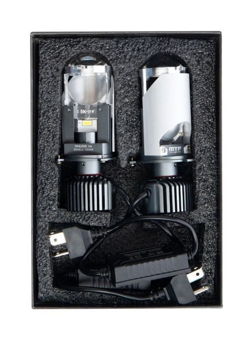 MTF Led Мини линзы H4