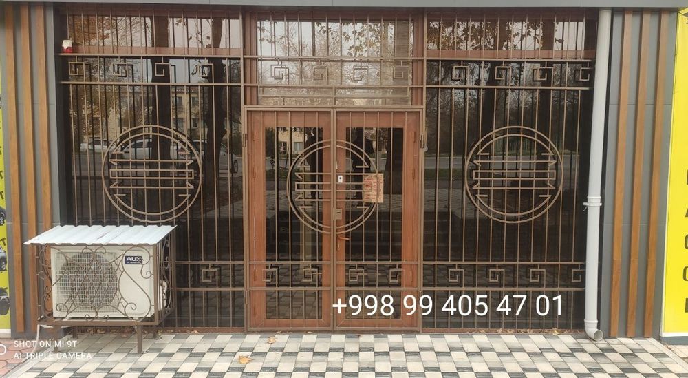 Изготовление периода решетки навес итд.