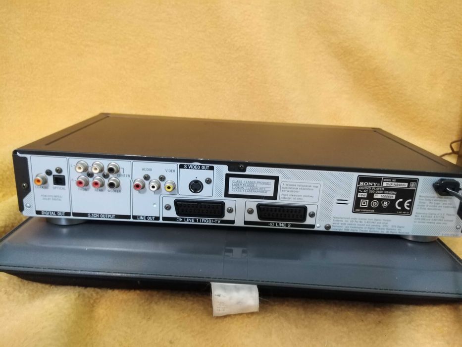 CD-SACD-DVD Sony DPV NS905V si recordere combo DVD-VHS Sony si Panasonic