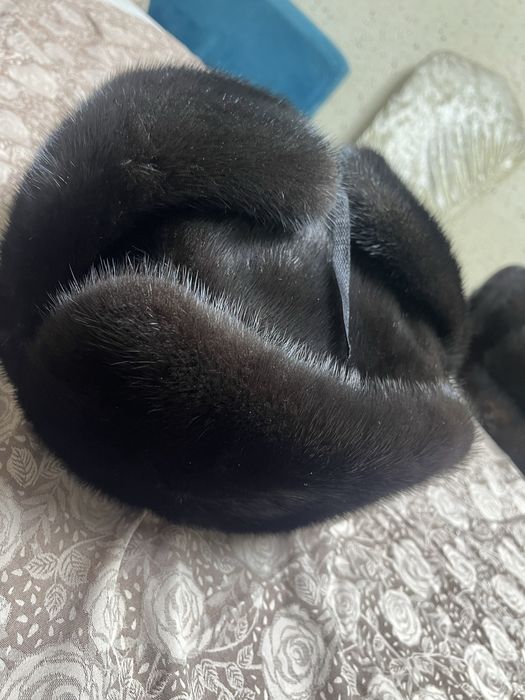 Шапка ушанка норка