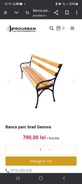 Masă și bănci pentru terasă sau foișor