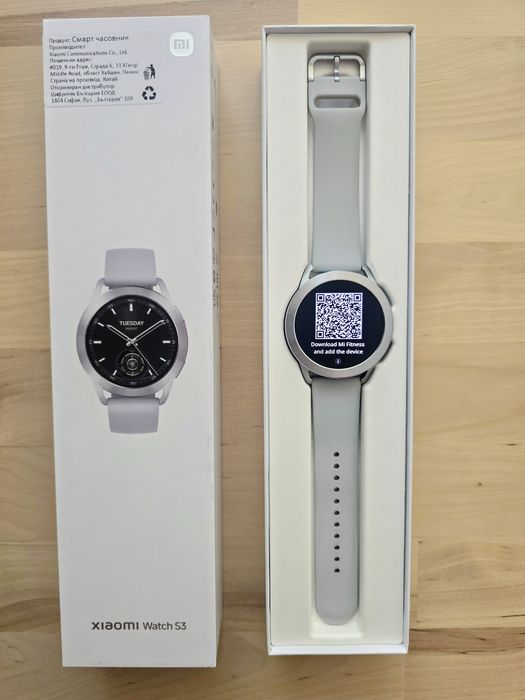 Xiaomi Watch S3 – сребрист