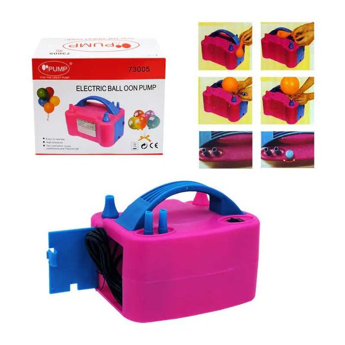 Електрическа помпа за надуване на балони