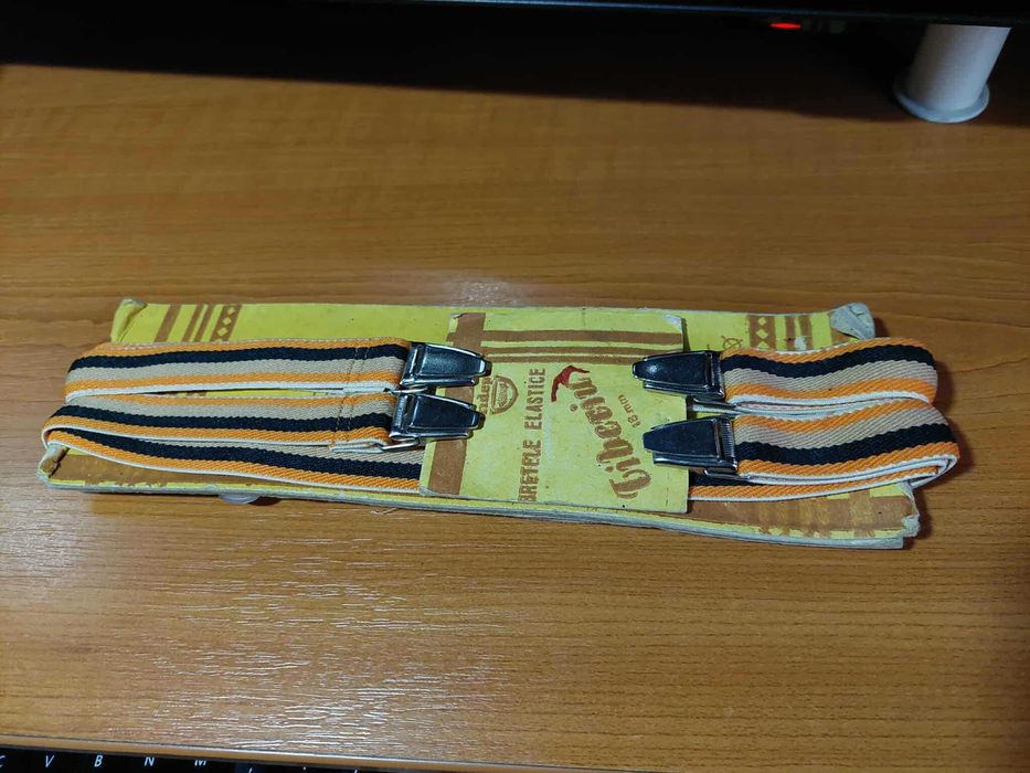 Bretele elastice noi "Tiberiu" anii '80, Indepa