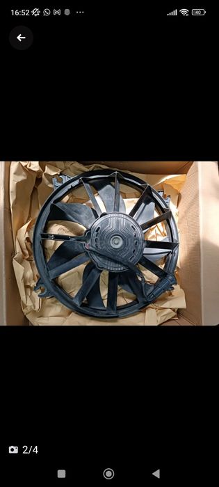 Продам вентилятор охлаждения от Пежо 408