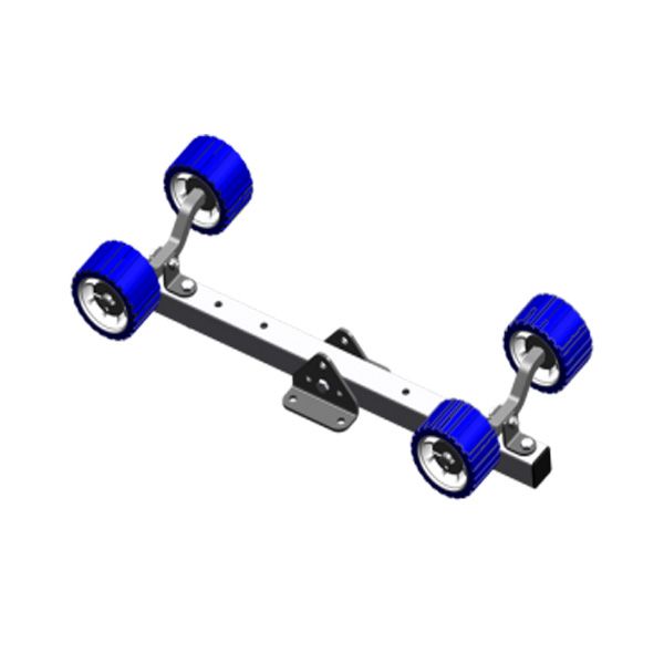 suport cu role albastre 2t knott