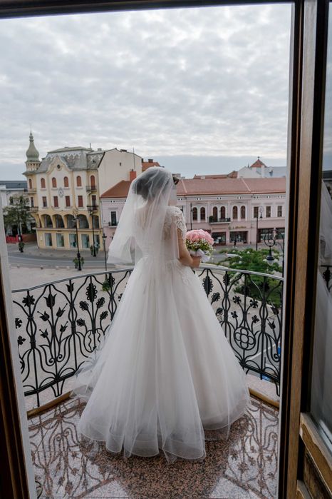 Rochie mireasă+CADOU accesoriu