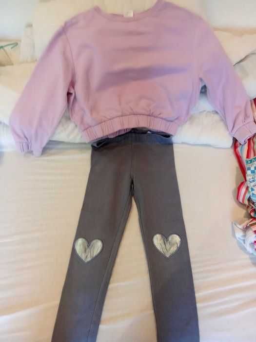 Лот 5 клина за момиче на 7 г. - 128 см. -8 евро.