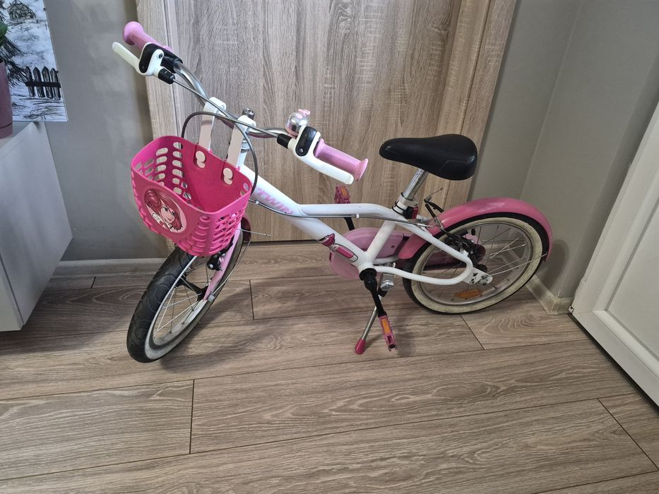 Детски велосипед BTWIN Docto Girl 500, за деца от 4 до 6 години