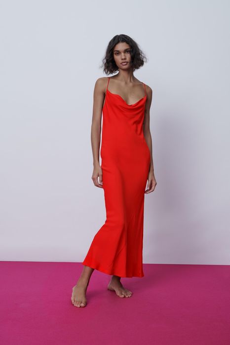 Rochie satinata Zara In Love