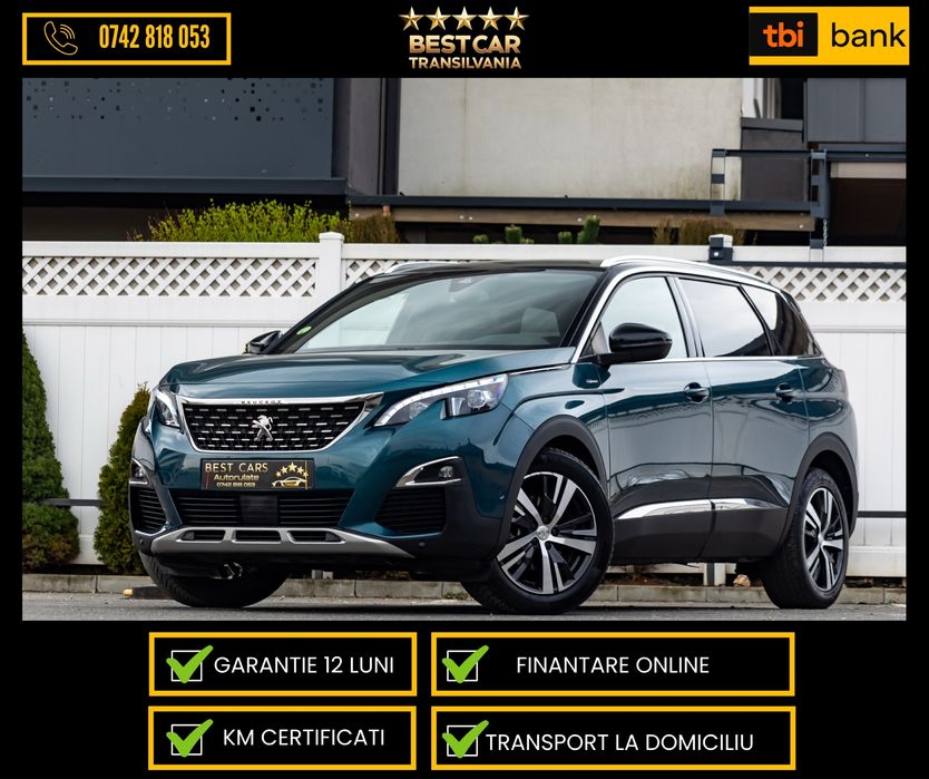 Peugeot 5008/ GT line/7 locuri/2.0 D/Garanție/Rate