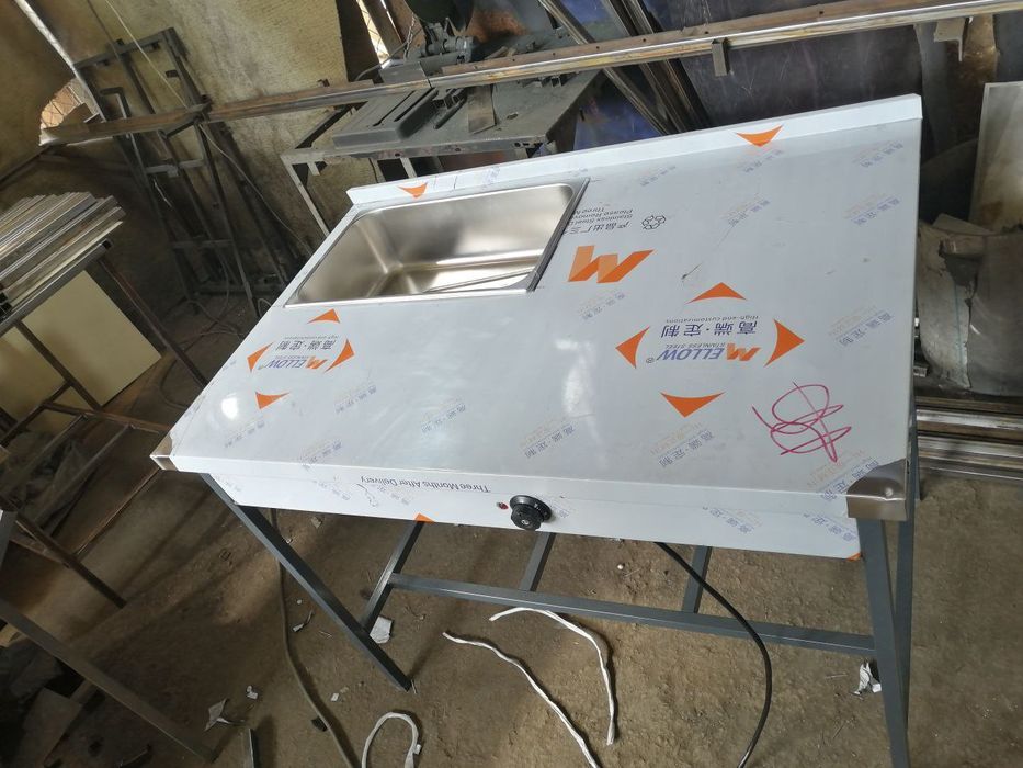 Perashka gumma cheburik kfs uchun aparat stol nerjavika marmit