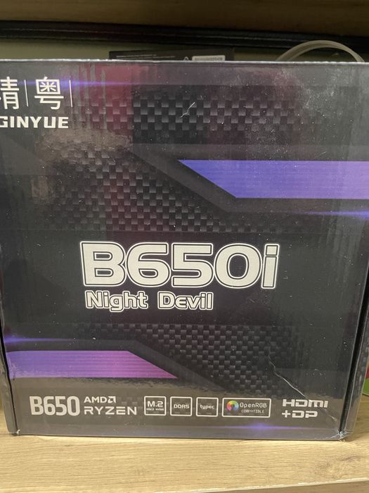Материнская плата b650i Night devil AM5