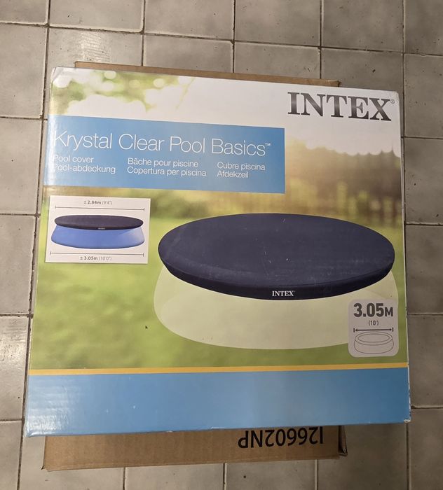 Надуваем басейн INTEX Easy Set, 305 х 76 см.