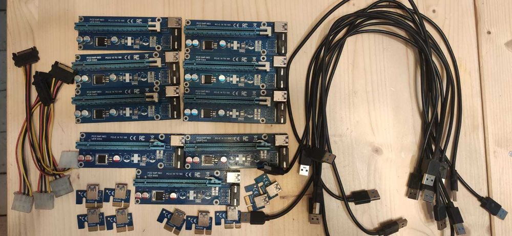 Plăci RX 570 (Sapphire Nitro/Pulse), GTX 1050 Ti, + MB/PCI