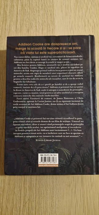 Addison Cooke și comoara incașilor- Jonathan W. Stokes