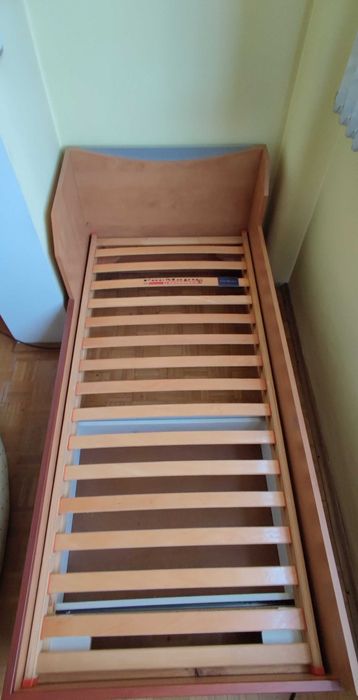 Легло с двулицев матрак и ортопедична рамка 82 х 190 см